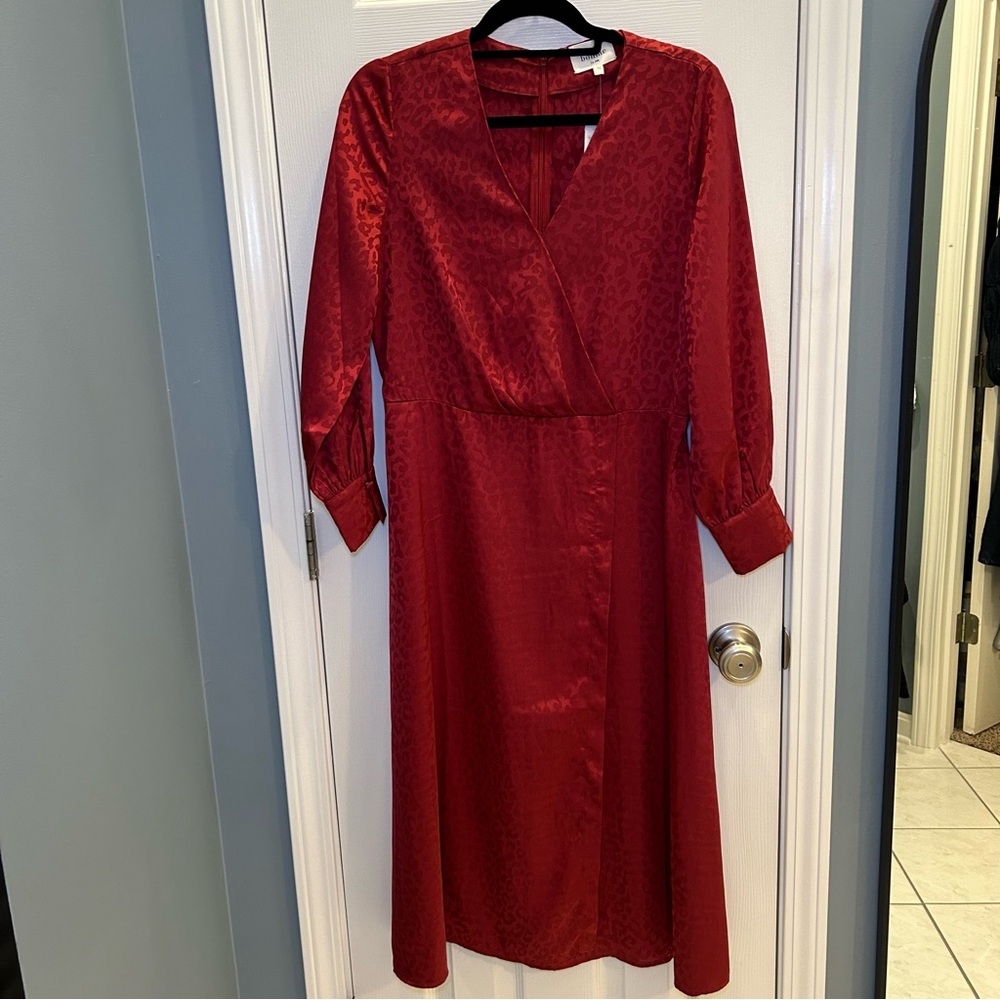 Red Bohme leopard dress
